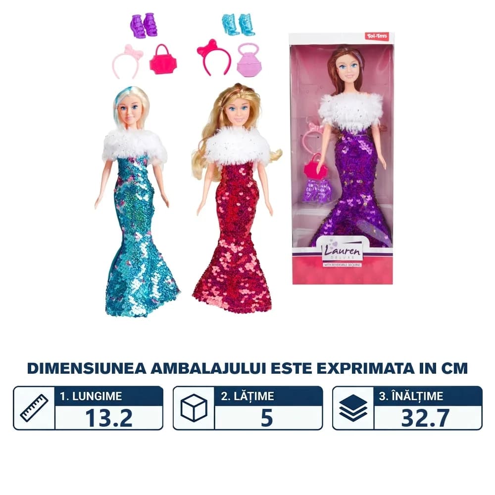 Papusa cu accesorii - Toi-Toys — miniatură