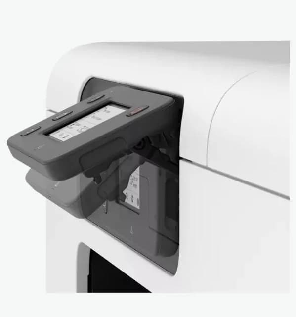 CANON TC-21 LARGE FORMAT PRINTER 24", 4 culori BK, C, M, Y, Apple AirPrint, Mopria, Chrome OS, Interfata: USB, Retea, WI-FI, Memorie: 1GB, Grosime hartie: 0.08mm - 0.28mm, Lungime printare: min.203.2mm, max. 4m, diametru maxim rola: 110mm, diamentu role intern: 2", Dimensiuni echipament: 968 x 533 x — miniatură