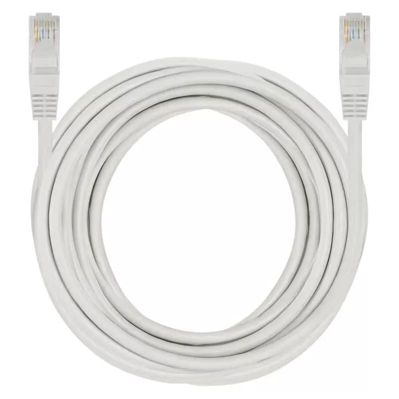 PATCH CORD UTP SPACER Cat6, cupru-aluminiu, 5 m, alb, AWG26, "SPPC-UTP-CAT6-5M"