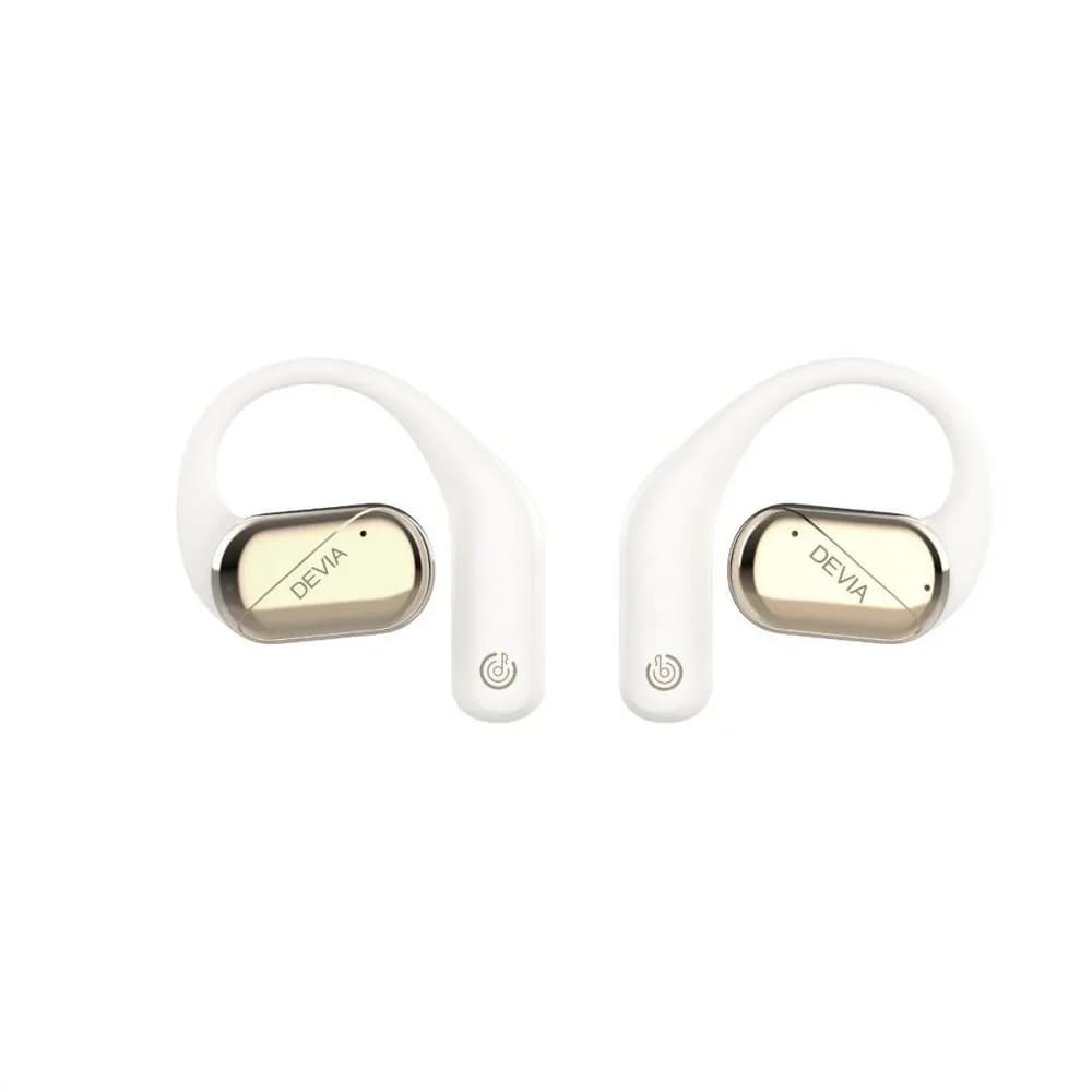 Devia Casti Bluetooth Wireless Open-Ear OWS Lite1 Bej — miniatură