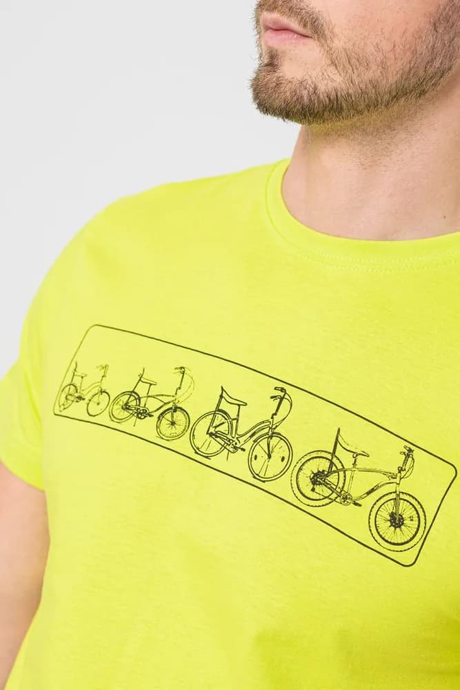 TRICOU MULTIBIKE PEGAS BARBATI LIME PUNCH-S — miniatură