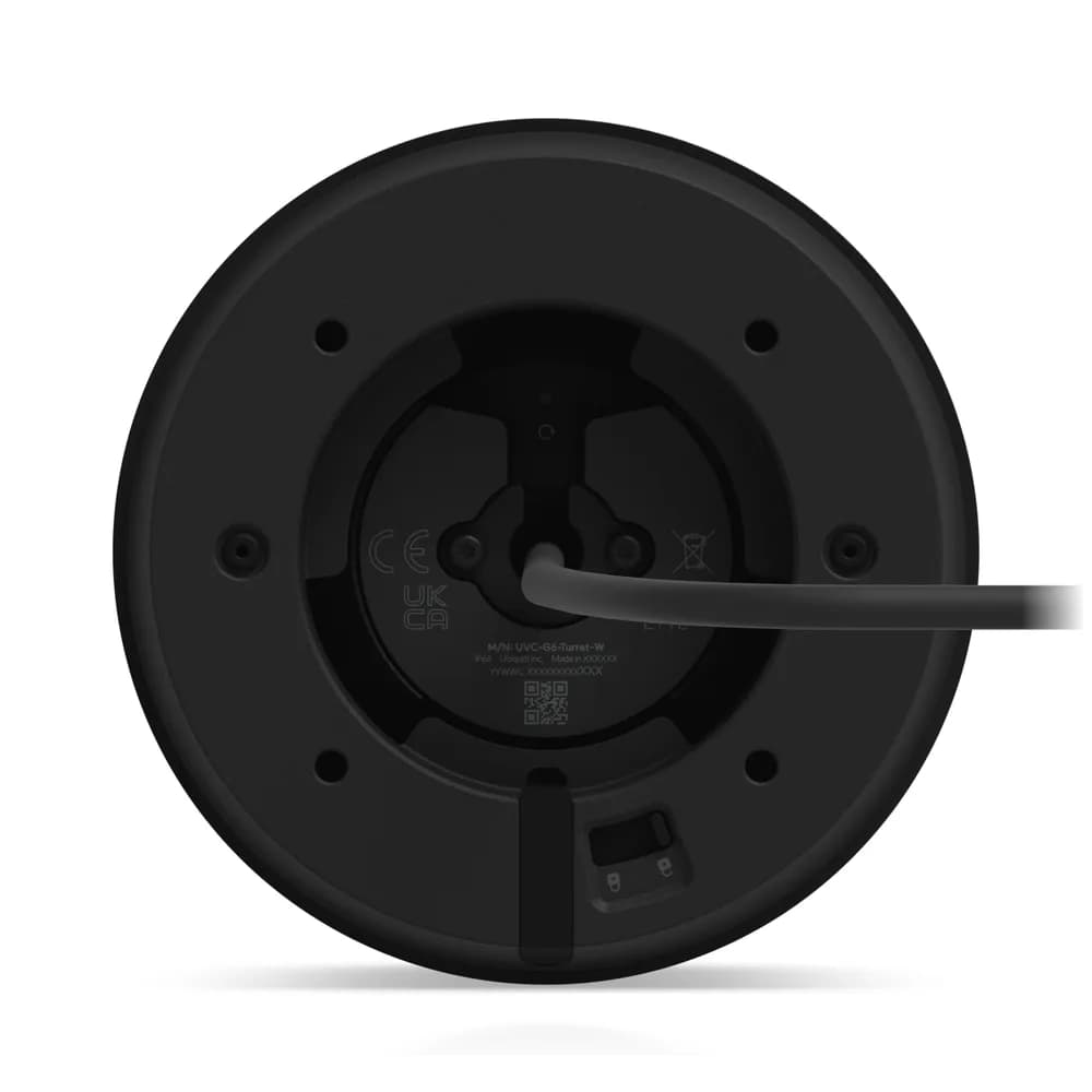 NET CAMERA 4K POE/UVC-G6-TURRET-B UBIQUITI "UVC-G6-TURRET-B" — miniatură