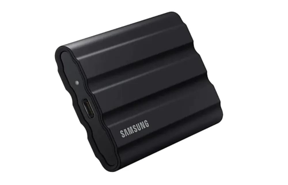 SSD Extern Samsung T7 Shield 1TB USB 3.2 Shield Black — miniatură