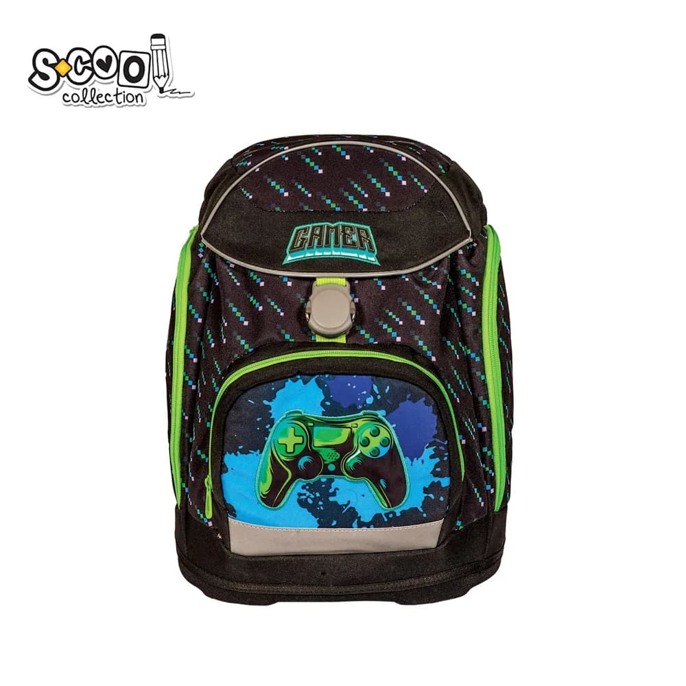 Ghiozdan anatomic, 41x28x21 cm, GAMER - S-COOL