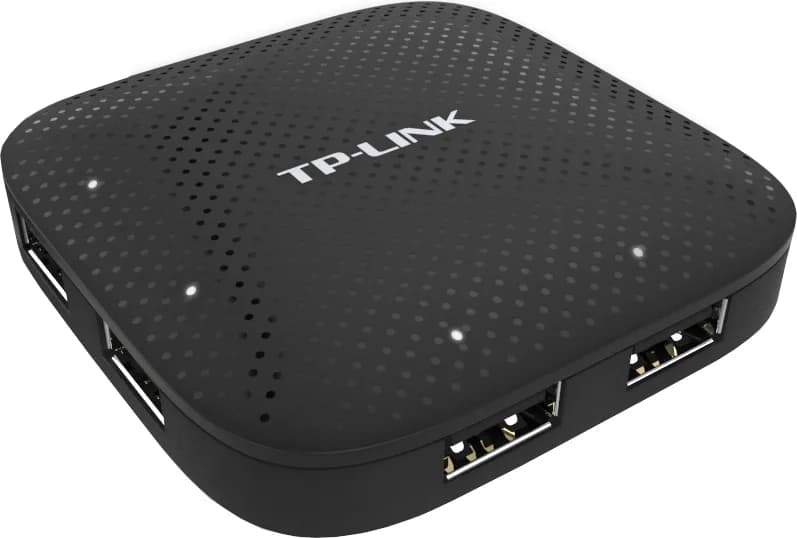 HUB extern TP-LINK, porturi USB: USB 3.0 x 4, conectare prin USB 3.0, cablu, negru "UH400") 45505072 — miniatură