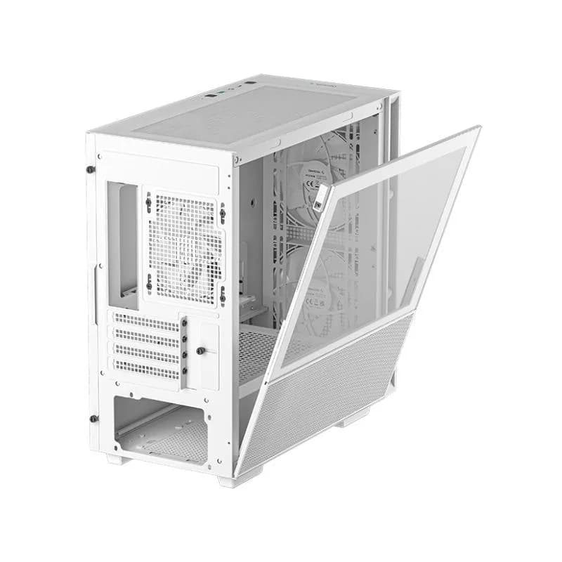 Carcasa DEEPCOOL CH360, RGB, Full Tower, White — miniatură