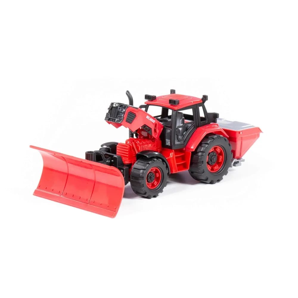 Tractor cu plug deszapezire, 31x15x14,5 cm, Polesie — miniatură