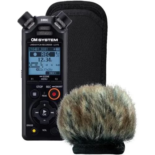 REPORTOFOANE Olympus OM System LS-P5 Wind Protection Kit "V409180BG020"