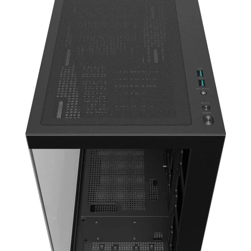 Carcasa DEEPCOOL CG580, Mid Tower, Black — miniatură