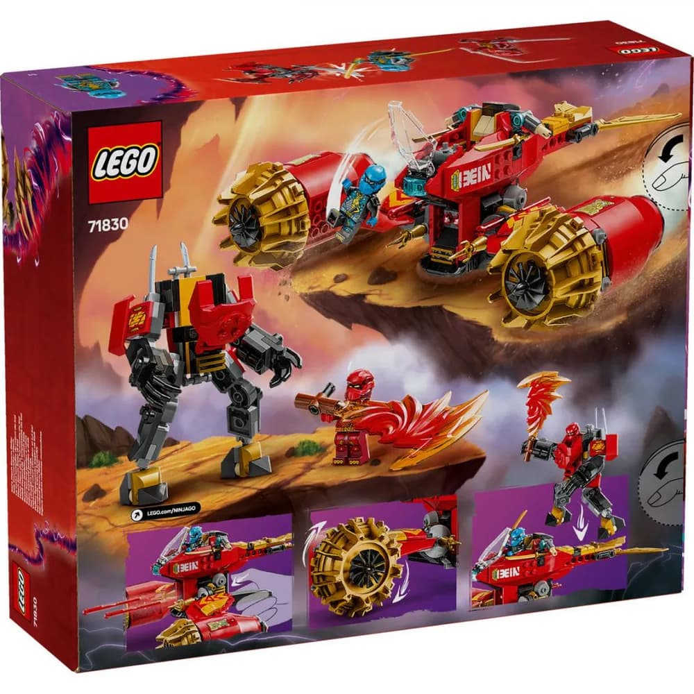 VEHICULUL ROBOT ZBURATOR AL LUI KAI, LEGO71830 — miniatură