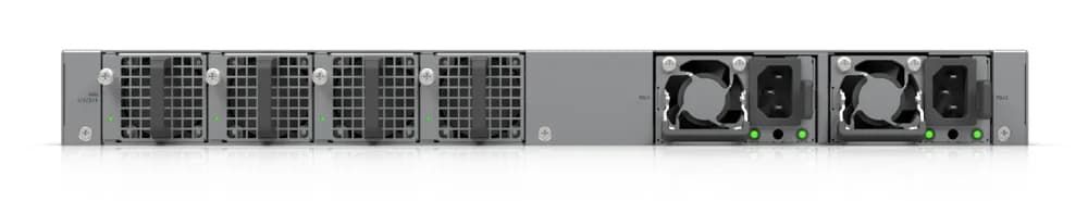 Ubiquiti network switch ECS-24-PoE-EU Enterprise-grade 24-port, Layer 3 Etherlighting PoE+++ switch with high-capacity 10 GbE RJ45 and 25G SFP28 ports, all PoE+++ (90W capable, "ECS-24-POE-EU" — miniatură