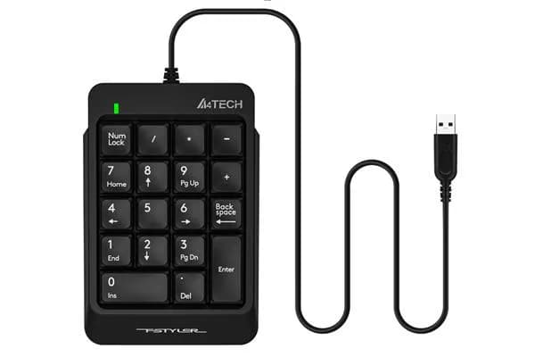 Tastatura A4Tech Fstyler FK13P, USB, Negru — miniatură