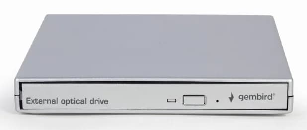 DVD-RW extern, GEMBIRD, interfata USB 2.0, argintiu, "DVD-USB-021-SV"