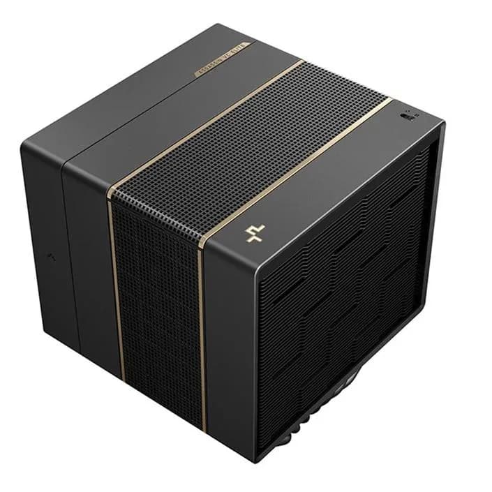 COOLER DeepCool "ASSASSIN VC ELITE" skt. Intel si AMD, racire cu aer, vent. 1 x 140mm si 1 x 120mm, 500 - 1800 rpm, 7 heatpipes, inaltime 164mm, negru,"R-ASN4-BKNVNN-GJD" — miniatură
