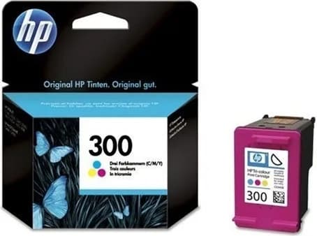 Cartus Cerneala Original HP Color, nr.300, pentru DJ D2530|2560|2660|5560|F2420|2480|4280|PS C4680|4780, "CC643EE"
