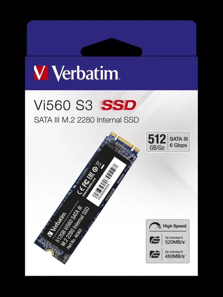 SSD VERBATIM VI560 512GB "49363" — miniatură