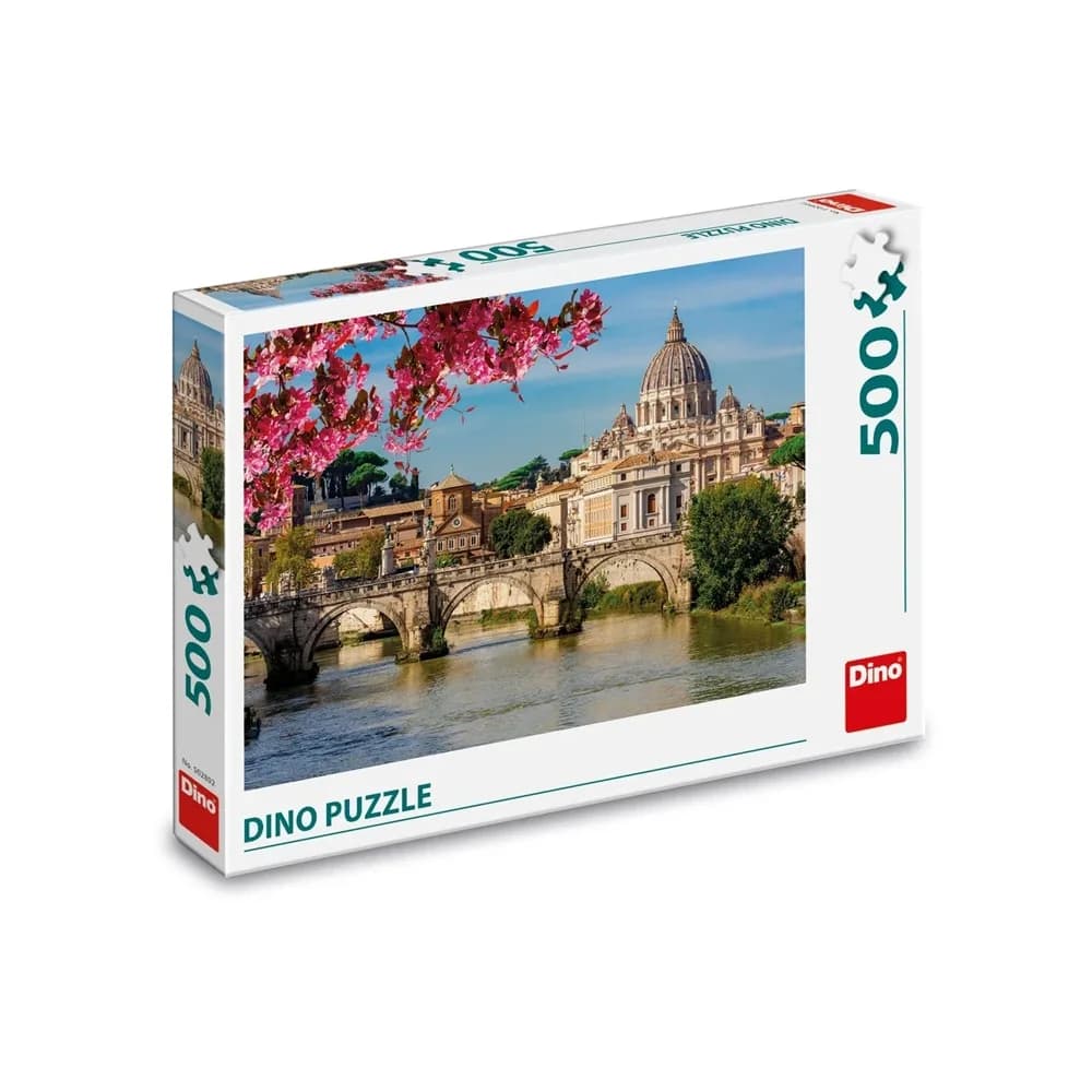 Puzzle 500 piese, Bazilica Sfantul Petru - DINO TOYS — miniatură