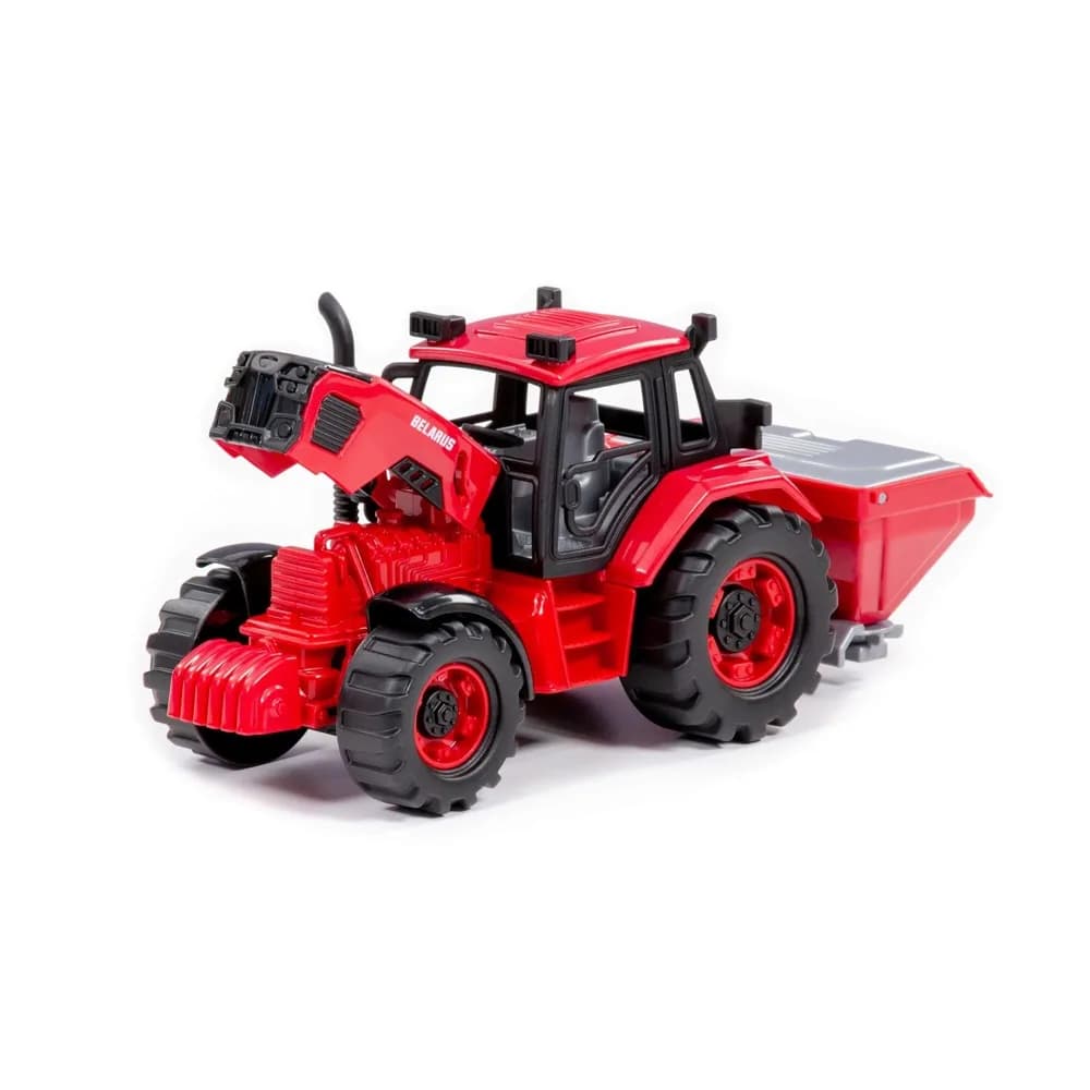 Tractor cu distribuitor, 25.5x12x15 cm, Polesie — miniatură