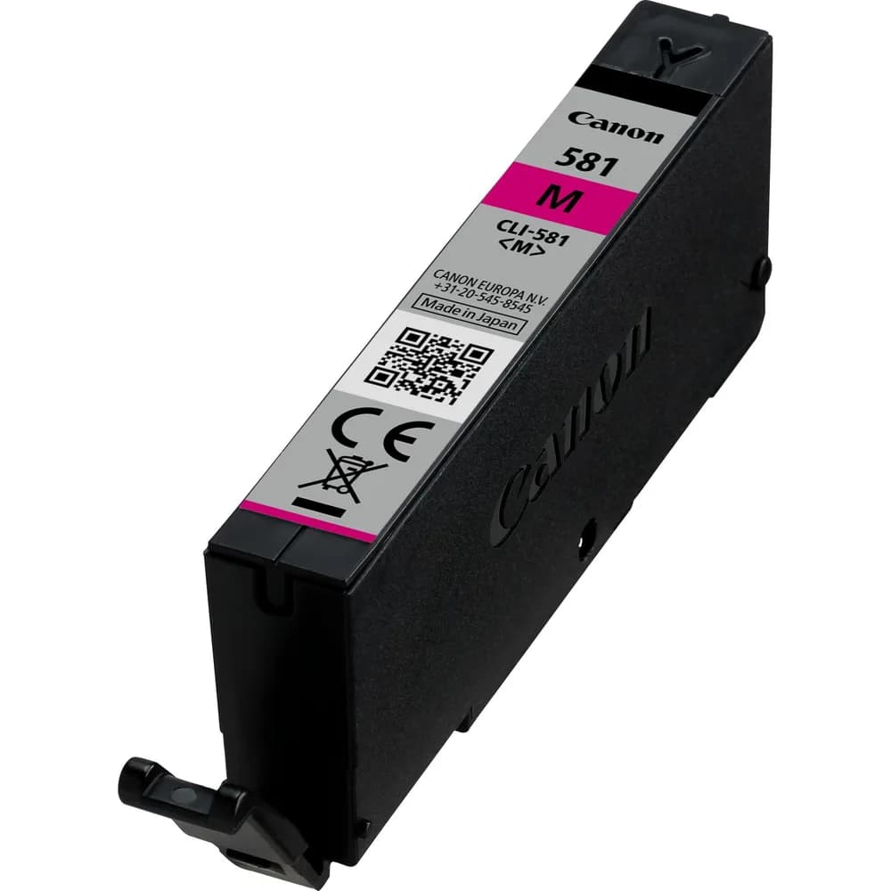 Cartus Cerneala Original Canon Magenta, CLI-581M, pentru Pixma TR7550|TR8550|TS6150|TS6250|TS705|TS8150|TS8250|TS9150|TS9155|TS9550, "2104C001AA"