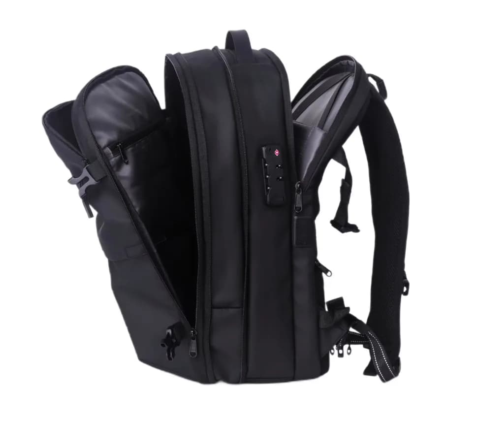 Rucsac laptop LEMONTTI Smart Premium, Negru — miniatură
