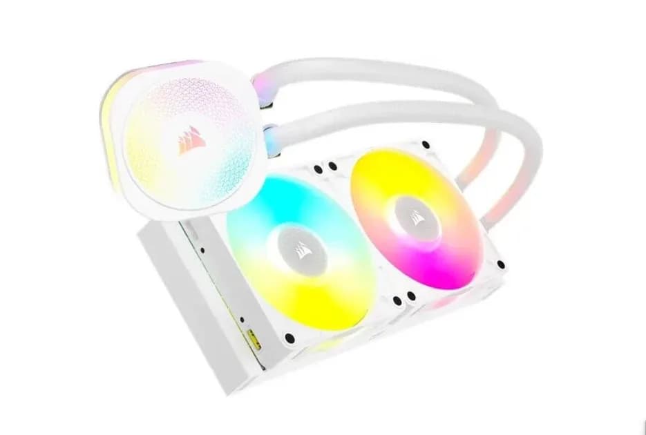 Cooler Procesor CORSAIR iCUE LINK TITAN RX RGB, Lichid, 12 cm, 2 ventilatoare, aRGB — miniatură