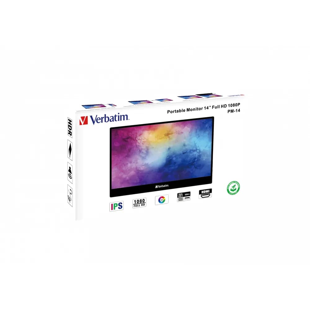 Monitor portabil Verbatim 14" FHD "49590" — miniatură