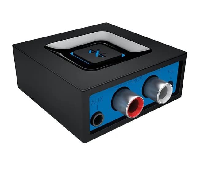 RECEIVER audio Bluetooth Logitech, conectare prin RCA x 2 | Jack 3.5mm, distanta 15 m (pana la), Bluetooth v3.0, antena interna, "980-000912" — miniatură