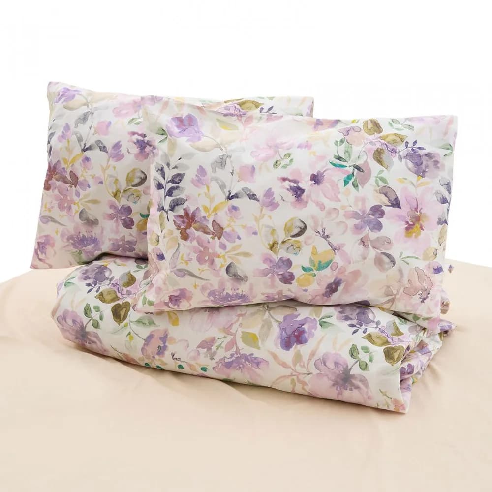 Lenjerie dubla 100% bumbac,4 piese, Alma — miniatură
