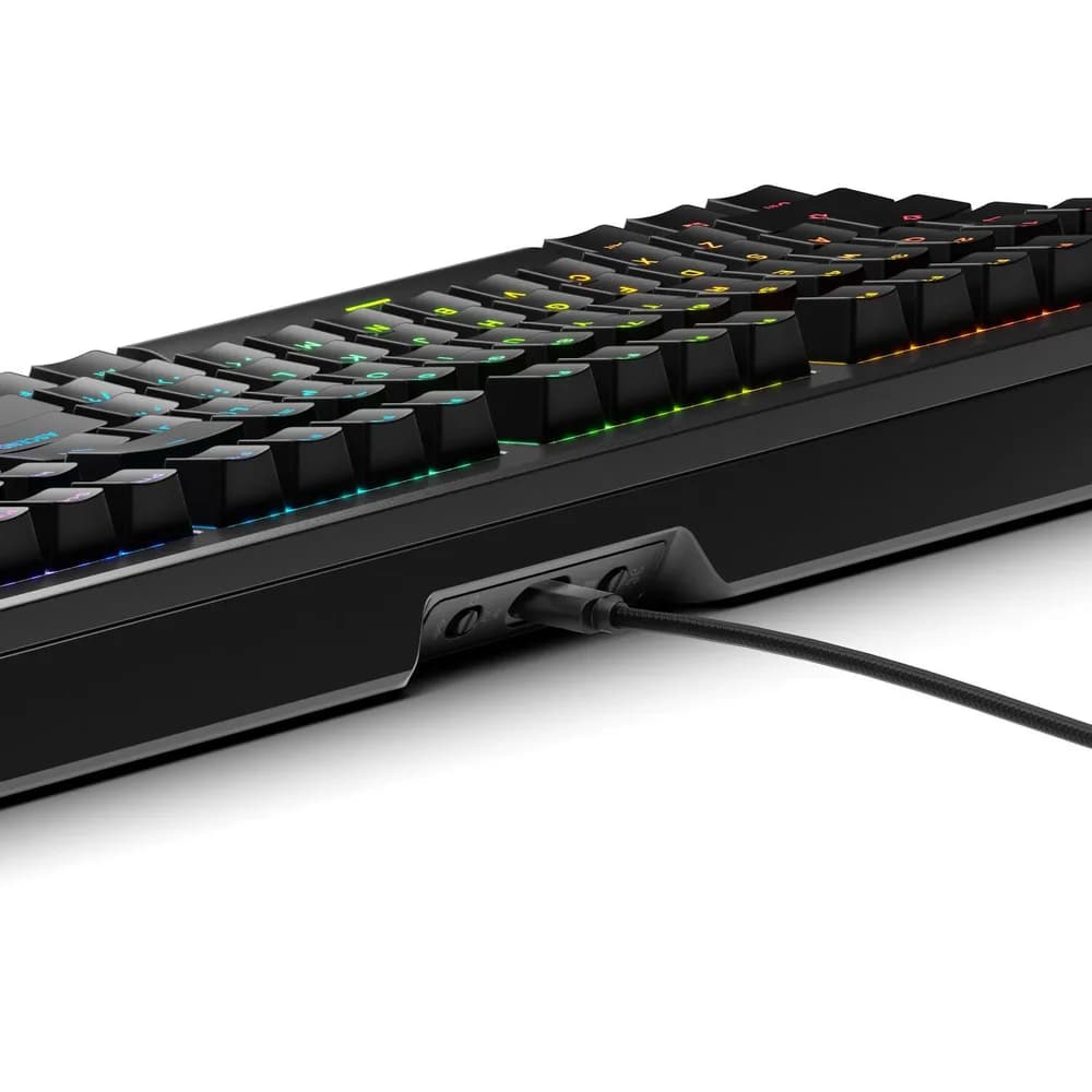 Glorious Tastatura mecanica GMMK 3 PRO 100% Prebuilt, USB-C, Fox Switches, US layout, 104 taste, Negru "GLO-KB-GMMK3-PRO-100-PB-FOX-W-BLK-US" — miniatură