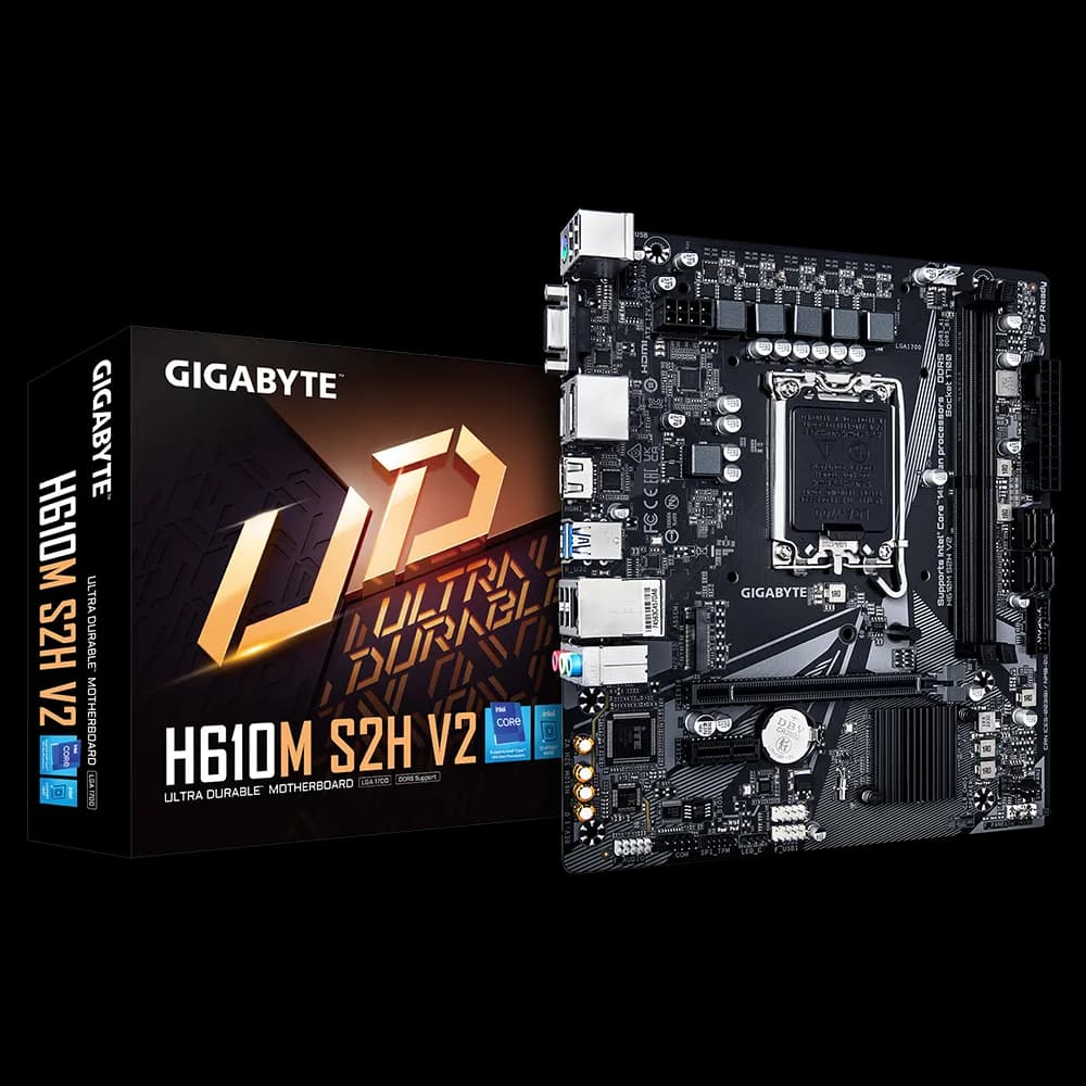 PLACI de BAZA Gigabyte "H610M S2H V2" — miniatură
