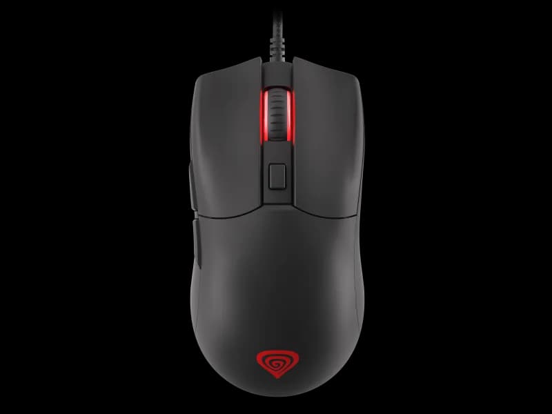 Mouse Gaming Genesis Krypton 750, 8000 DPI, alb