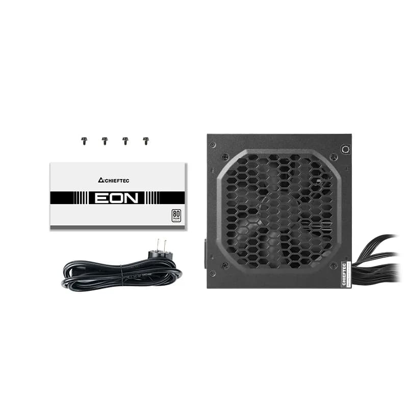 SURSA Chieftec EON series 700 W, non-modulara, certificare 80 Plus, ventilator 120mm, PCI-E 6+2 pin x 4, SATA x 4, "ZPU-700S" — miniatură