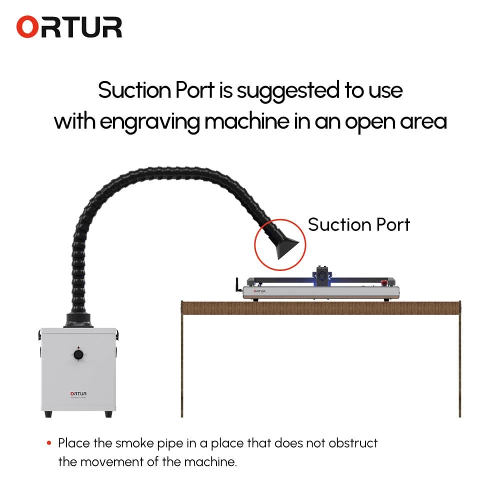 Purificator de fum Ortur 1.0 — miniatură