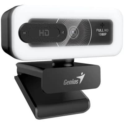CAMERA WEB GENIUS senzor 1080p Full-HD cu rezolutie video 1920x1080, FaceCam Light, microfon, fix focus, 75 grade view, cablu 1.5m, black "32200010400"