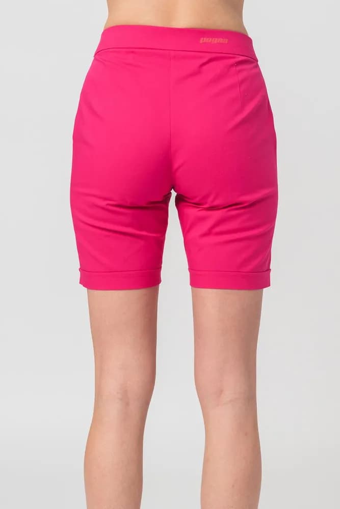 PANTALONI SCURT CASUAL FEMEI FUXIA XL — miniatură
