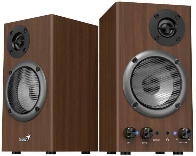 BOXE GENIUS 2.0, RMS: 16W (2 x 8W), wood, "SP-HF500B" "31730047400" — miniatură