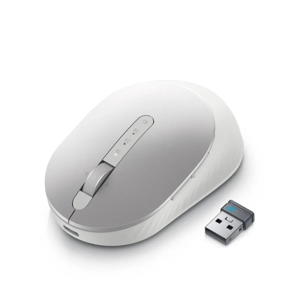 Mouse Wireless Dell MS7421W, 1600 dpi, Argintiu