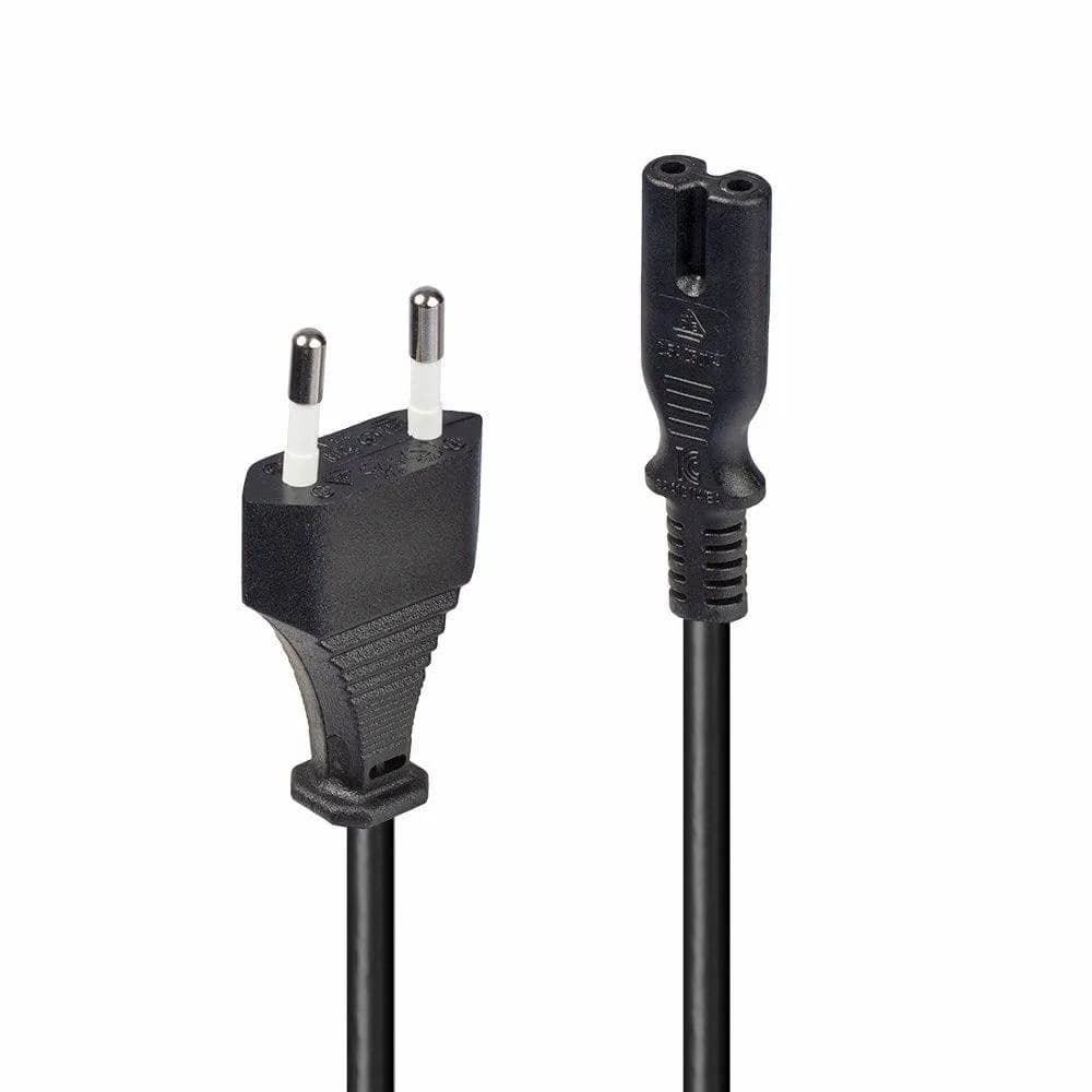 Cablu alimentare Lindy Euro C8 - IEC C7, 5m, negru Description Connector A: Euro Mains Plug Connector B: IEC C7 Cable type: H03-VV-H2F 2 x 0.75mm² Colour: Black https://www.lindy-international.com/Mains-Cable-with-Euro-Connector- 5m.htm?websale8=ld0101.ld021102&pi=30423&ci=80