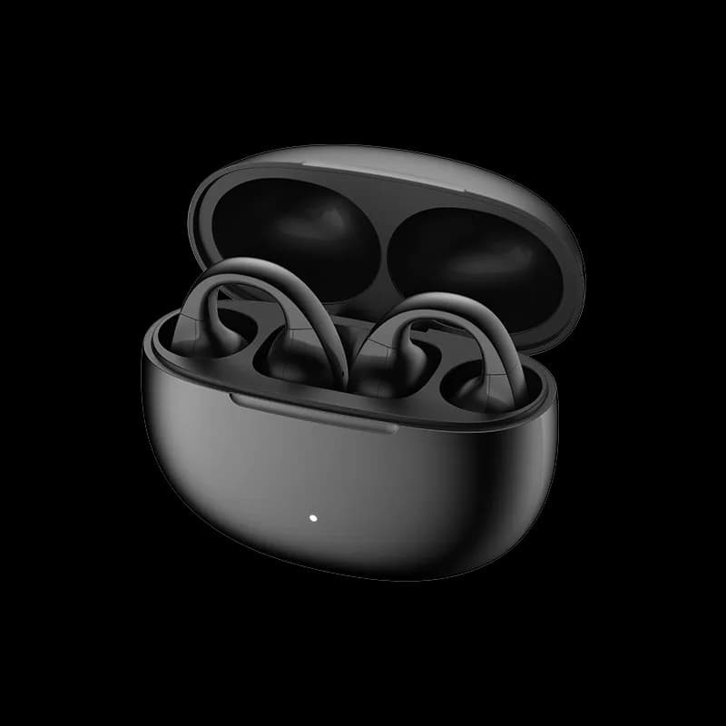 CASTI Edifier, wireless, intraauriculare - butoni, design cu clips, pt smartphone, microfon pe casca, conectare prin Bluetooth 5.4, negru, USB-C, IP56, "COMFO-C-BK", (include TV 0.15 lei) — miniatură