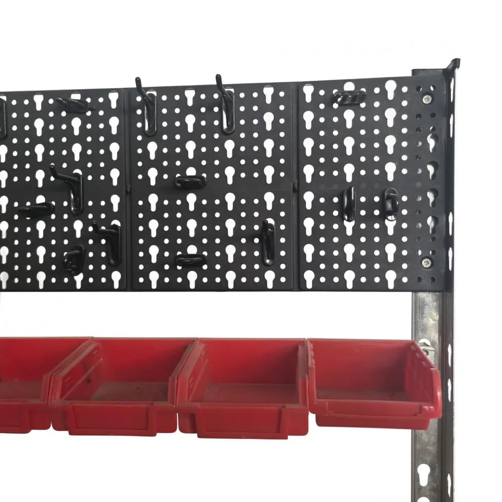 HEINNER RAFT METALIC CU 3 POLITE 78*38*142 CM — miniatură