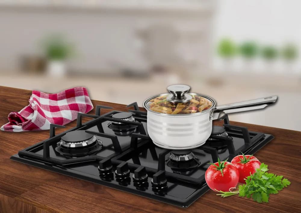 CASEROLA INOX+CAPAC 16X9.5 CM, 1.9L, MYRA, COOKING BY HEINNER — miniatură