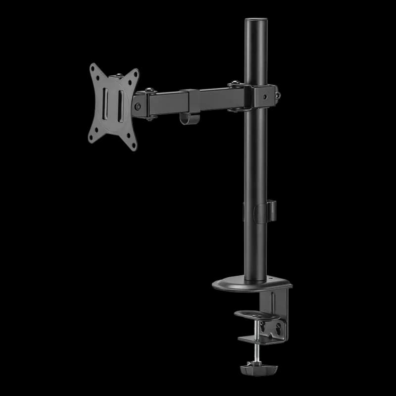 SUPORT de birou LOGILINK, pt 1 TV/monitor plat, diag. max 32 inch, rotatie, inclinare, orizontala, verticala, max 9 Kg, negru, "BP0170" — miniatură