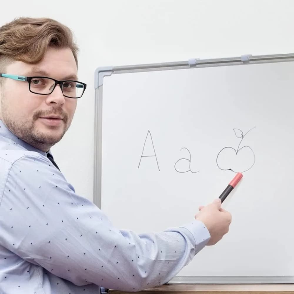 Whiteboard 45x60cm - OFFISHOP — miniatură