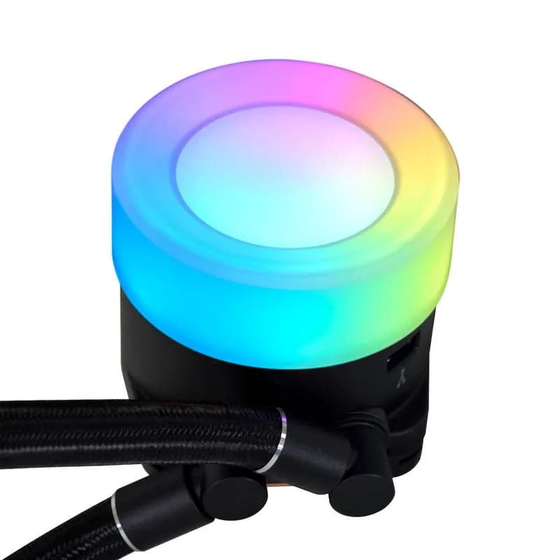 Cooler Procesor LIAN LI GA II TRINITY, Aer, 12 cm, 3 ventilatoare, aRGB — miniatură