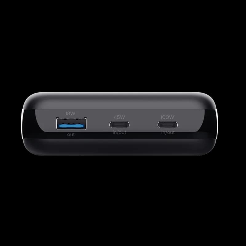 Baterie externa pentru laptop Trust Laro, 100W, interval voltaj 5 V - 20 V, negru — miniatură