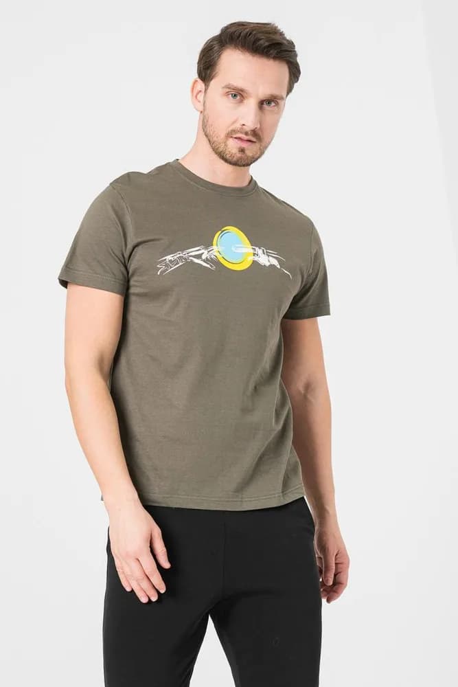 TRICOU CASUAL MANA BICICLETA BARBATI CASTOR GRAY-XXL — miniatură