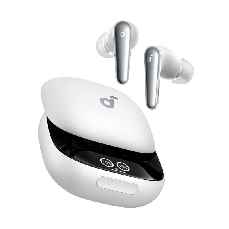 Casti In-ear Soundcore Liberty 4 Pro, Wireless, noise-canceling, Alb