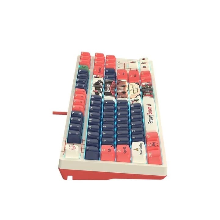 Tastatura gaming Bloody "AT87" Alpha Optical Switch Performance Keyboard USB Proxy Boom, US Layout "AT87 Proxy Boom" 4711421 000741 — miniatură