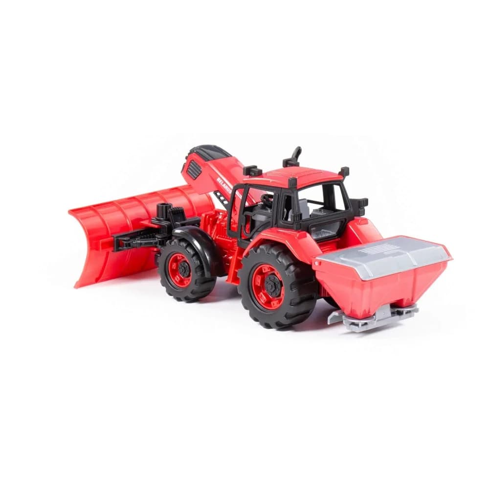 Tractor cu plug deszapezire, 31x15x14,5 cm, Polesie — miniatură