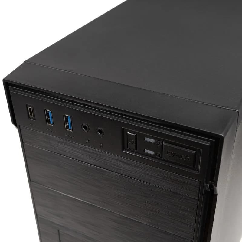 Carcasa SPACER Apollo, Mid Tower, Black — miniatură